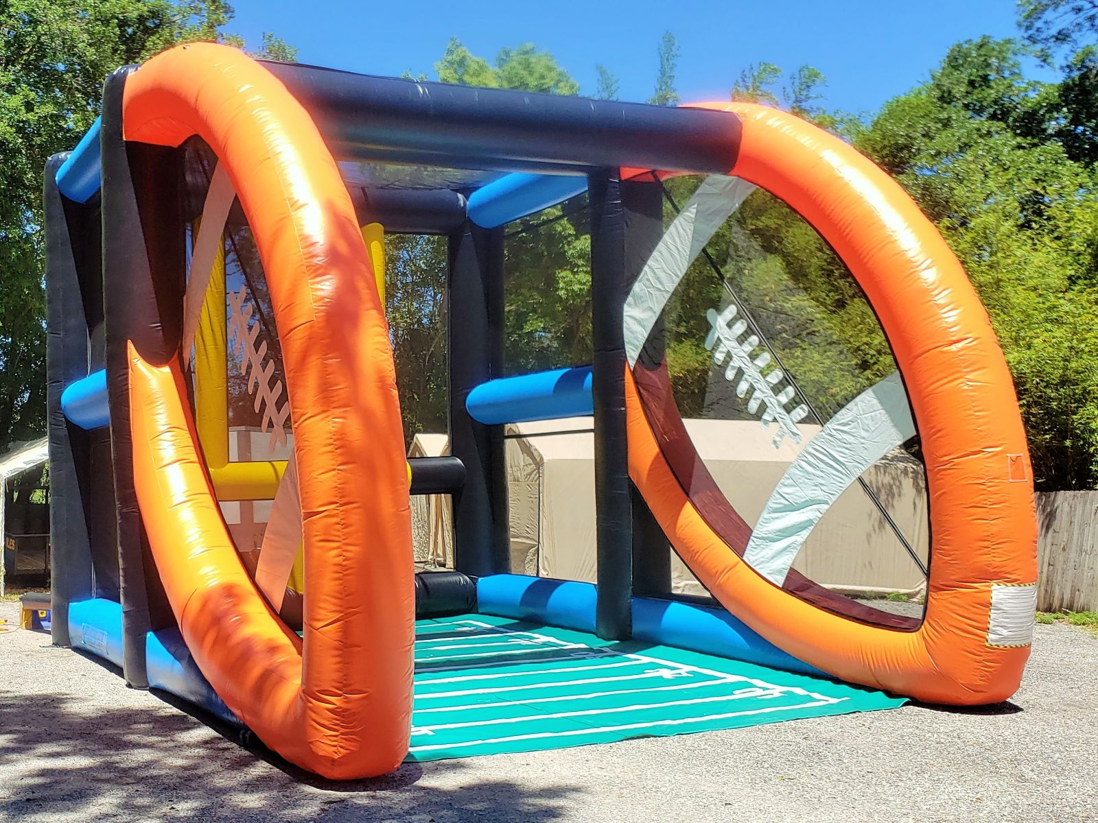 Football Field Goal Kick Challenge Tampa FL.